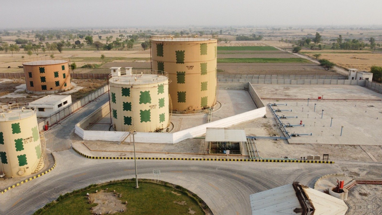 Benzin storage terminal